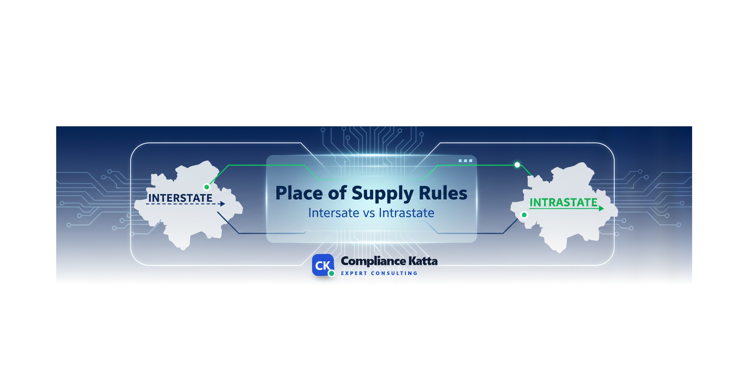 Mastering Place of Supply Rules: Your Essential Guide to Interstate vs. Intrastate Transactions