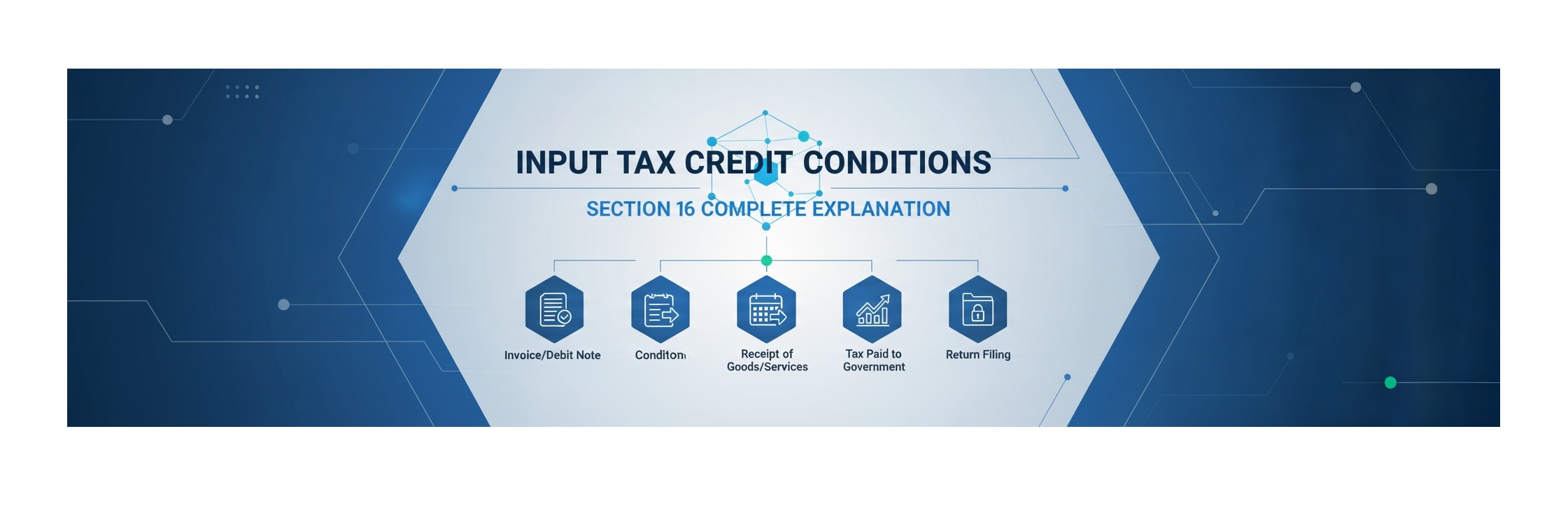 Unlock Your Savings: A Simple Guide to Input Tax Credit (ITC) Conditions Under GST Section 16